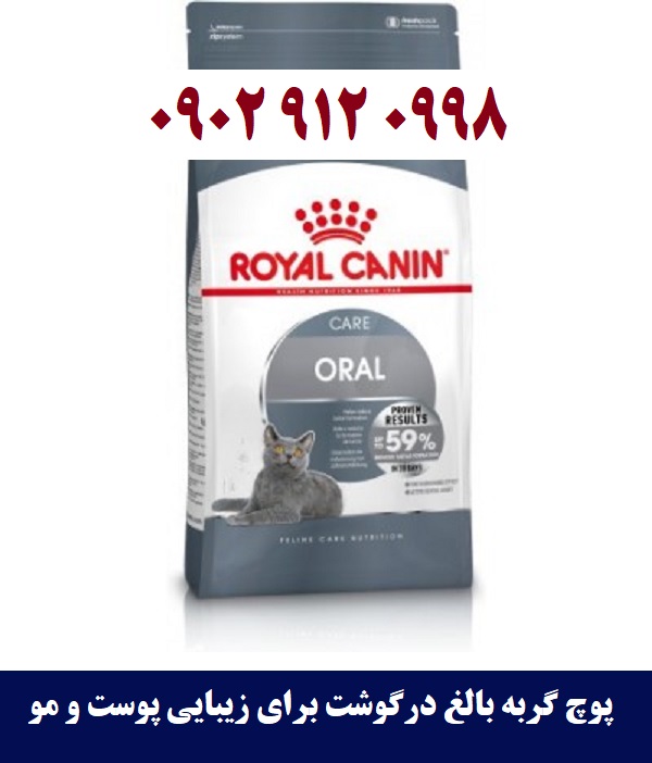 غذای خشک گربه بالغ برای بهداشت دهان و دندان | سفارش: 09029120998